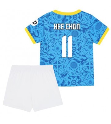 Wolves Hee-chan Hwang #11 Replik 3rd trikot Kinder 2025-26 Kurzarm (+ Kurze Hosen)